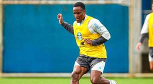 Longe do ideal, Grêmio avalia condição física de Jovane Cabral