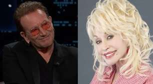 Bono se emociona ao falar sobre última gravação de Dolly Parton ter sido com o U2