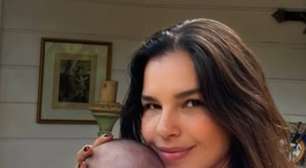 Rostinho e roupas do filho de Mariana Rios dão o que falar no batizado: 'Pára com isso'