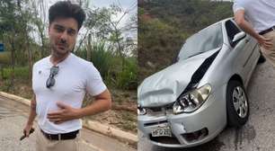 Grave? Ex-ator da Globo choca com atitude após ter carro atingido por entregador