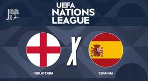 Inglaterra x Espanha: onde assistir, escalações e arbitragem
