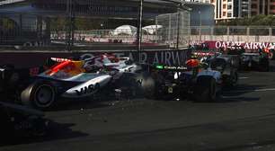 F1: Lawson questiona Lindblad após toque na relargada em Baku: "Simplesmente não entendo"