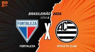 Fortaleza x Athletic: onde assistir, escalações e arbitragem