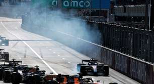 F1: Colapinto se desculpa após acidente em relargada no Azerbaijão: "É uma decepção"