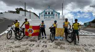 Ciclistas de Caruaru pedalam 1.600 km para apoiar saúde mental