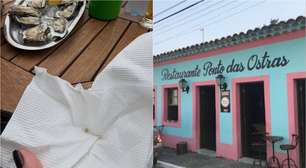 Cliente se surpreende ao encontrar pérola dentro da boca após comer ostra no Litoral de São Paulo