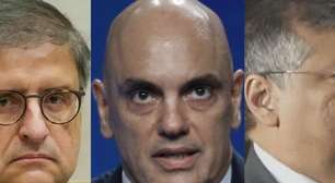Casamento do filho de Alexandre de Moraes: ministros do STF Flávio Dino e Gilmar Mendes, Paulo Gonet, ex-presidente da República e mais autoridades. Saiba quem foi à cerimônia em casa de festas de luxo em bairro nobre em SP