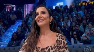 Famoso se joga para Ivete Sangalo ao vivo no 'Domingão': 'Uma deusa'