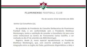 Fluminense abre o CT, mas escolhe quem pode entrar