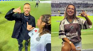 Neymar realizou sonho de Naty Potira, torcedora símbolo do Santos, antes de sua morte