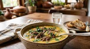Sopa cremosa de mandioquinha: receita simples e saborosa