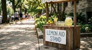 Aos 6 anos, ela queria arrecadar US$ 10 vendendo limonada; 7 verões depois, ela e a irmã encerraram o projeto com cerca de US$ 55 mil para caridade