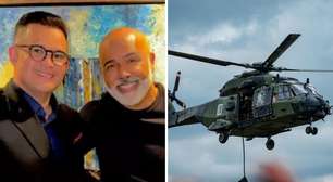 Saiba quem recebeu a mensagem do piloto que salvou as buscas pelo helicóptero de Rick