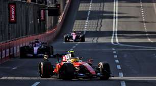 F1: Penalização de Hamilton por troca de motor fica mais tranquila para Ferrari após Baku