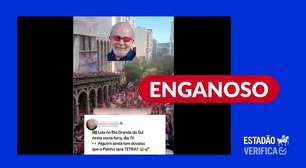 Para promover Lula, vídeo exibe imagens de caminhada em 2022 como se fosse de agora