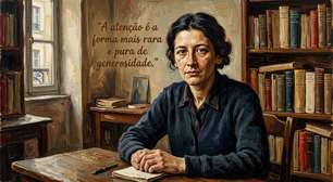 Simone Weil, filósofa francesa, sobre a importância de realmente enxergar o outro: "A atenção é a forma mais rara e pura de generosidade."