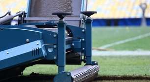 Maracanã inicia troca do gramado após jogo da NFL