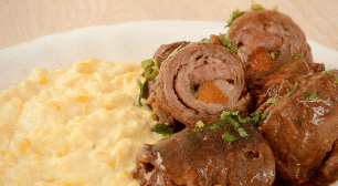 Culinária Paulistana: Aprenda a fazer o tradicional Bife à Role recheado para o almoço em família