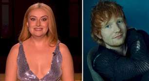 Amelia Dimoldenberg provoca Ed Sheeran no SNL UK e reacende polêmica com Macklemore