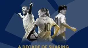 Museu da Fifa comemora 10 anos com exposição digital sobre a camisa 10
