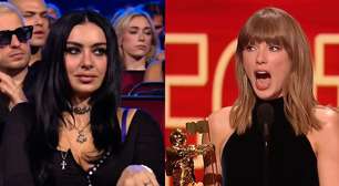 Charli XCX fez cara feia para Taylor Swift no VMA 2026?