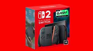 Nintendo traz ao Brasil bundle do Switch 2 com EA Sports FC 27