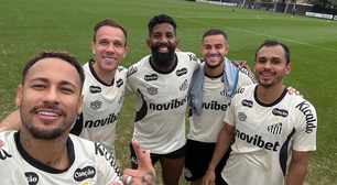 Neymar, Coutinho e Gabigol; Santos alinha estreia do trio