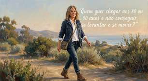 Jennifer Aniston, aos 57 anos, sobre envelhecer sem perder a mobilidade: "Quem quer chegar aos 80 ou 90 anos e não conseguir se levantar e se mover?"