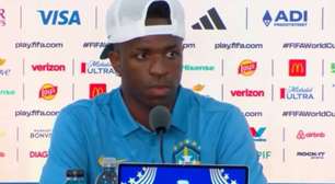 Vini Jr. comemora atuação, mas fala em pressão na Seleção Brasileira