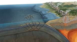 Cientistas encontraram uma fratura tectônica em uma faixa oceânica frente às costas do Pacífico