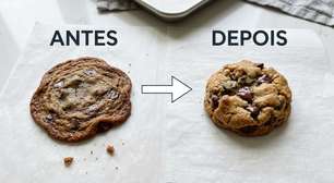 Não leve os cookies ao forno assim que terminar a massa: apenas 30 minutos na geladeira já reduzem o espalhamento e ajudam a produzir biscoitos mais dourados e saborosos