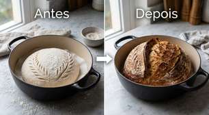 O pão precisa de umidade no começo e de forno seco no final: vapor nos primeiros minutos permite que a massa cresça antes de a crosta endurecer, enquanto retirar essa umidade depois ajuda a deixá-la crocante