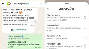 Terra Responde: tire suas principais dúvidas sobre eleição e política de maneira rápida e fácil no Whatsapp