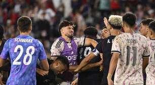 Confusão marca fim de jogo em amistoso entre EUA e Chile