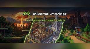 Claude cria mods completos para jogos de PC com nova ferramenta