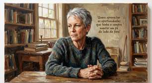Jamie Lee Curtis, aos 67 anos, sobre saber a hora de encerrar um ciclo: "Quero aproveitar as oportunidades que tenho e sempre manter um pé do lado de fora"