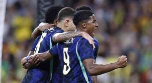 Endrick iguala recorde de Gabriel Jesus pela Seleção Brasileira