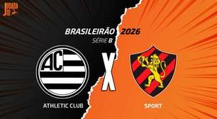 Athletic x Sport: onde assistir, escalações e arbitragem