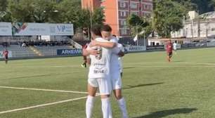 Santos goleia o Vitória, mas é eliminado do Brasileirão Sub-17