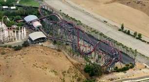 Six Flags fecha montanha-russa nos EUA após relatos de lesões cerebrais e mortes