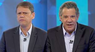 Tarcísio chama Haddad de Pinóquio ao pedir que petista 'restabeleça a verdade' em debate da Globo