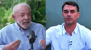 Lula acusa Flávio de ter sido eleito vereador com apoio do 'crime organizado' e diz que senador 'nunca trabalhou'