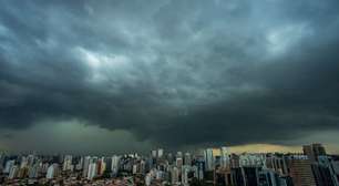 Frente fria e ciclone colocam 4 regiões em alerta de tempestade