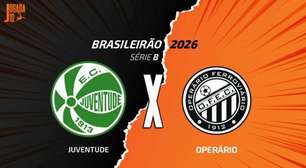 Juventude x Operário-PR: onde assistir, escalações e arbitragem