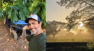 André Marques deixa agito da cidade para viver no campo: 'Conexão com a minha história'