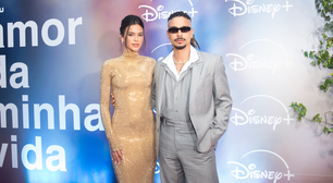 Bruna Marquezine brilha com look dourado em pré-estreia de 'Amor da Minha Vida'