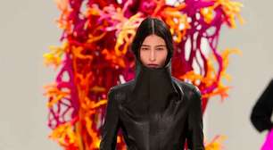 Brasileiras brilham no desfile da Balenciaga, em Paris, com inspiração nas formas únicas dos corais