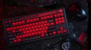 8BitDo lança teclado Retro 87 e mouse Retro R8 temáticos para Gears of War: E-Day