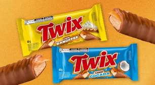 Twix lança sabores Banoffee e Cocada como edições limitadas no Brasil