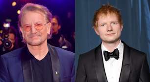 Bono revela que Ed Sheeran pediu para ficar fora da política durante a gravação de 'Yours Eternally'